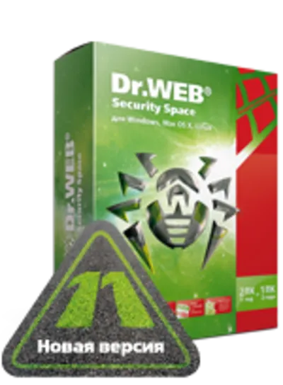 Антивирус DrWeb Security Space Pro 1 ПК 1 год