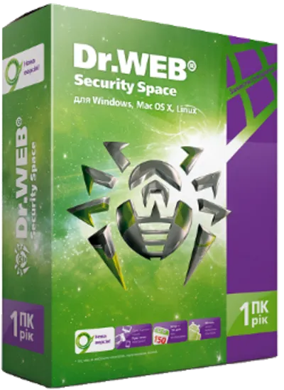 Dr.Web Security Space 1 Год 1 ПК 1моб +150дней REG FREE