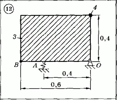 Решение задачи Д7 (задание 2) Вариант 12 Диевский В.А.
