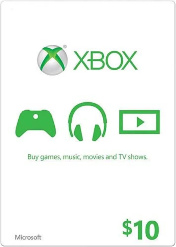 XBOX LIVE 10 USD GIFT CARD (USA)  - СКИДКИ