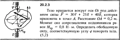 20.2.3 The decision of the collection (Reshebnik) Kepe