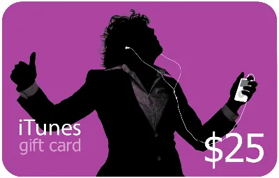 iTUNES GIFT CARD - $25 - (USA/SCAN) СКИДКИ