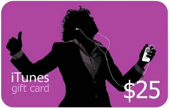 iTUNES GIFT CARD - $25 - (USA/SCAN) СКИДКИ