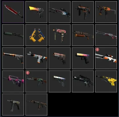 CS:GO Случайное оружие 5+1шт / Random Weapon + Подарок