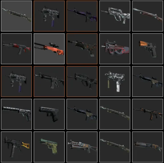 CS:GO Случайное оружие 5+1шт / Random Weapon + Подарок