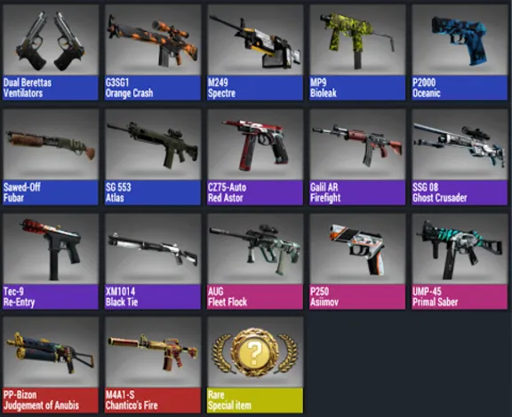 Случайное оружие CS:GO из Chroma 3 case +Скидки