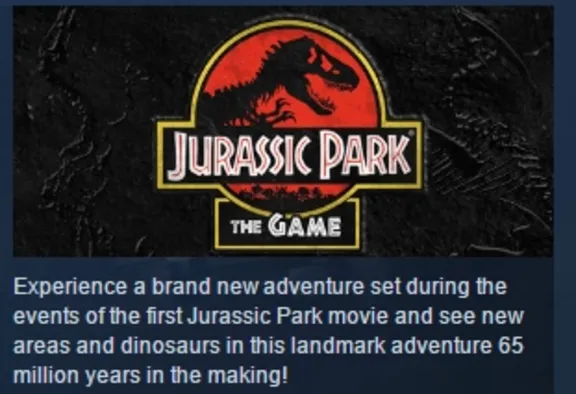 Jurassic Park: The Game (STEAM KEY region free)