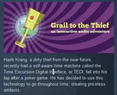 Grail to the Thief ( Steam Key / Region Free )