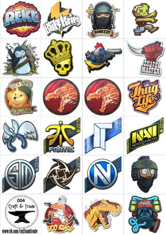 CS:GO - Случайная наклейка в CS:GO - АКЦИЯ