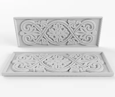 Carving in a panel. Files ArtCAM 2011; CorelDRAW vector