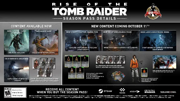 Rise of the Tomb Raider -Season Pass [SteamGift-RU]