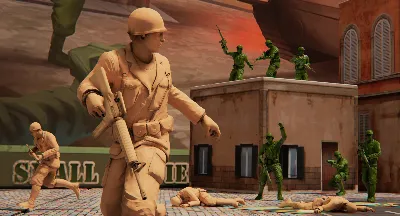 The Mean Greens - Plastic Warfare (STEAM KEY / GLOBAL)
