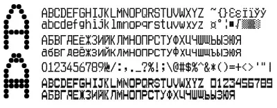 Font KKM PRIM-07 version. 1 (ttf)