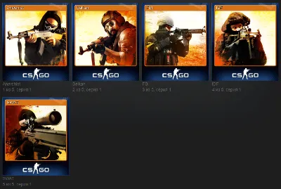 Карточки Counter-Strike: Global Offensive Trading Cards