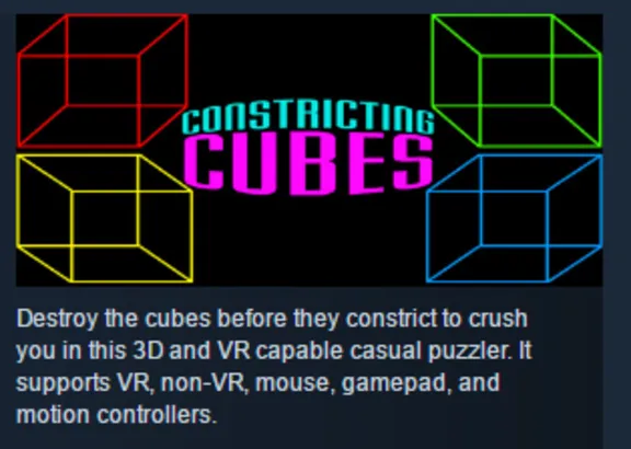 Constricting Cubes 💎 STEAM KEY REGION FREE GLOBAL