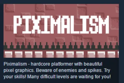 Piximalism STEAM KEY REGION FREE GLOBAL