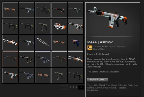 Случайное оружие Counter Strike: GO  + Скидки + Бонусы