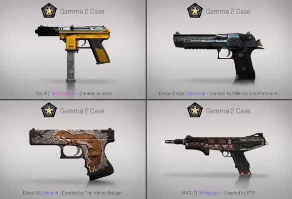 Случайное оружие CS:GO из Gamma 2 case +Скидки