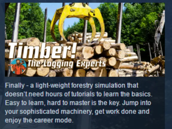 TIMBER! THE LOGGING EXPERTS 💎 STEAM KEY REGION FREE