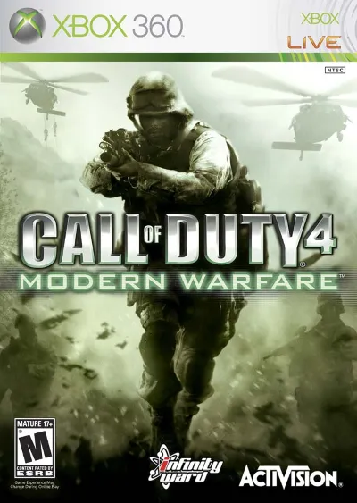57 XBOX 360 Call of Duty Modern Warfare 1 + Modern Warfare 2 + Modern Warfare 3