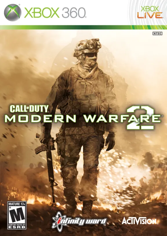 57 XBOX 360 Call of Duty Modern Warfare 1 + Modern Warfare 2 + Modern Warfare 3