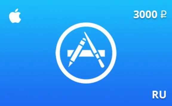 Подарочная карта App Store 3000 руб. RU-регион