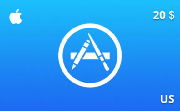 Подарочная карта App Store 20 долл. US-регион