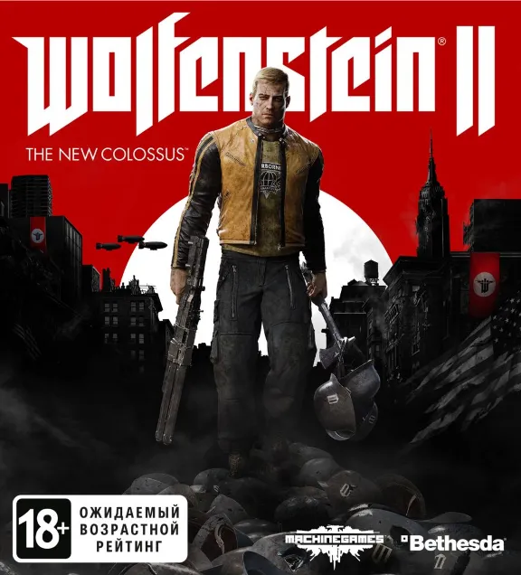 Wolfenstein II: The New Colossus Deluxe Ed. (Steam KEY)