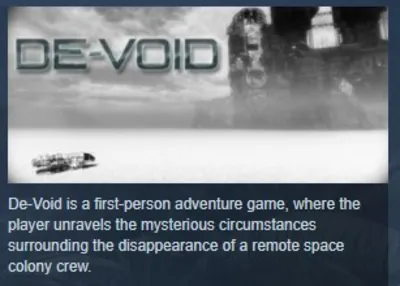 De-Void STEAM KEY REGION FREE GLOBAL