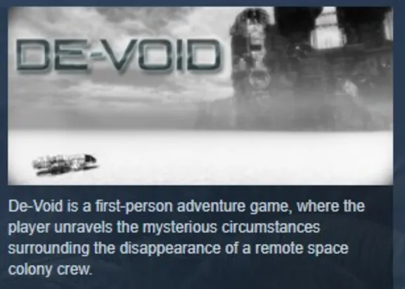 De-Void STEAM KEY REGION FREE GLOBAL