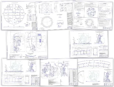 Diploma. Assembly and welding of the wall and the botto