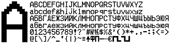 Full set of 4 fonts KKM MERCURY-114.1-TORNADO(ttf)