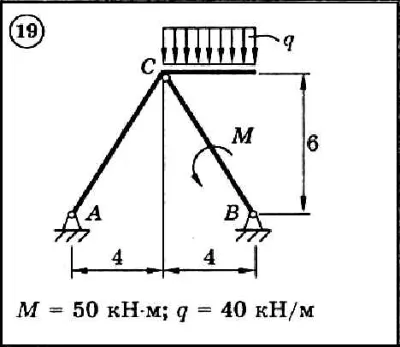 Решение задачи С3 вариант 19 (С3-19) - Диевский В.А.