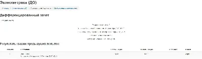 Эконометрика НГУЭУ Дифференцированный зачет 30 вопросов
