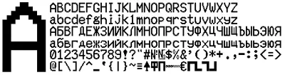 Шрифт ККМ МЕРКУРИЙ-114.1-ТОРНАДО вер.2 (ttf)