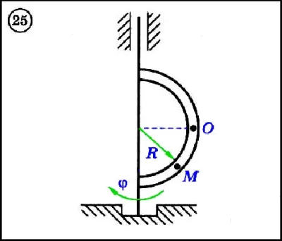 Решение задачи К4 вариант 25 (К4-25) - Диевский В.А.