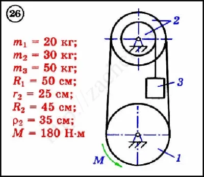 Dievsky V.A - Solution of problem D3 variant 26 task 2