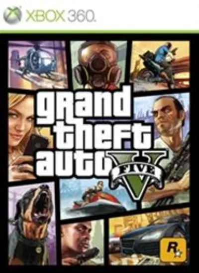 GTA V, F1 ™ 2013, Thief + 7 games xbox 360 (Transfer)