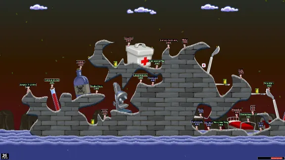 Worms World Party Remastered  (STEAM КЛЮЧ) РОССИЯ+КЗ+СНГ