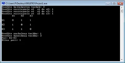 Dijkstra&acute;s algorithm to C / C Builder