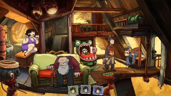Goodbye Deponia / Прощай, Депония (STEAM KEY / RU/CIS)