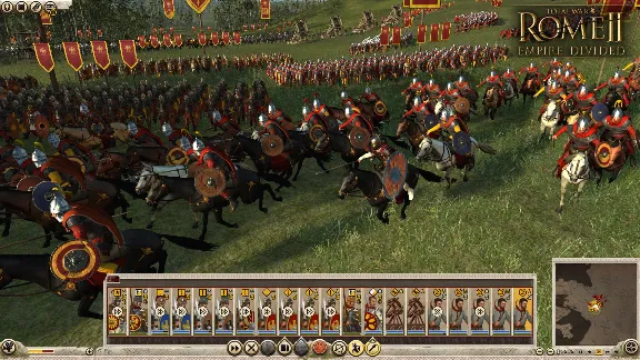 Total War  Rome II  Empire Divided (steam key) -- RU