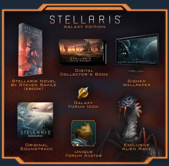 Stellaris Galaxy Edition Upgrade Pack (Steam)