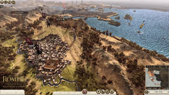 Total War Rome II Wrath of Sparta DLC (steam) -- RU