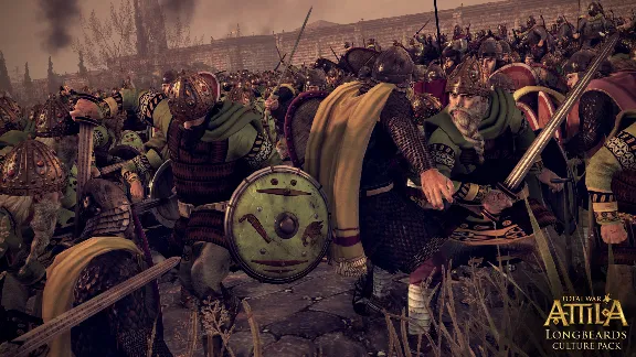Total War Attila Longbeards Culture DLC Steam -- RU