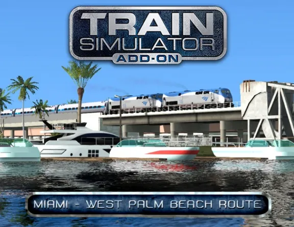 Train Simulator Miami West Palm Beach Rout Steam DLC