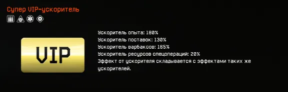 Супер VIP-ускоритель (1 д.), гифт-ссылка