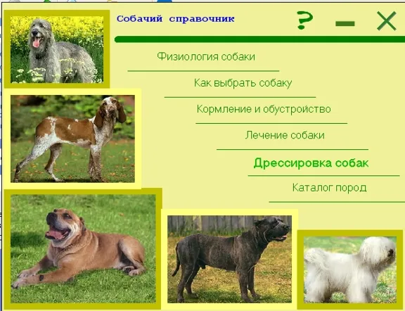 СОБАКИ - электронная энциклопедия пород