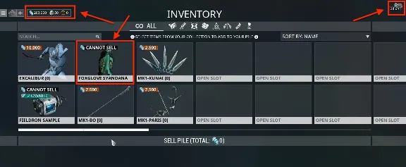 Warframe Humble Booster Pack - BONUSES