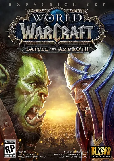 WORLD OF WARCRAFT: BATTLE FOR AZEROTH (US/NA) + LVL 110